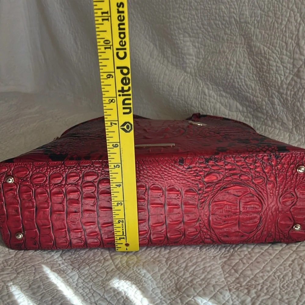 Brahmin Elaine Lipstick Ombre Melbourne leather bag NWOT - Picture 13 of 13